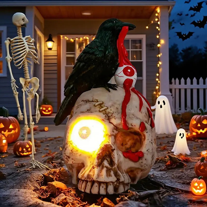 Halloween Eyeball Figurine