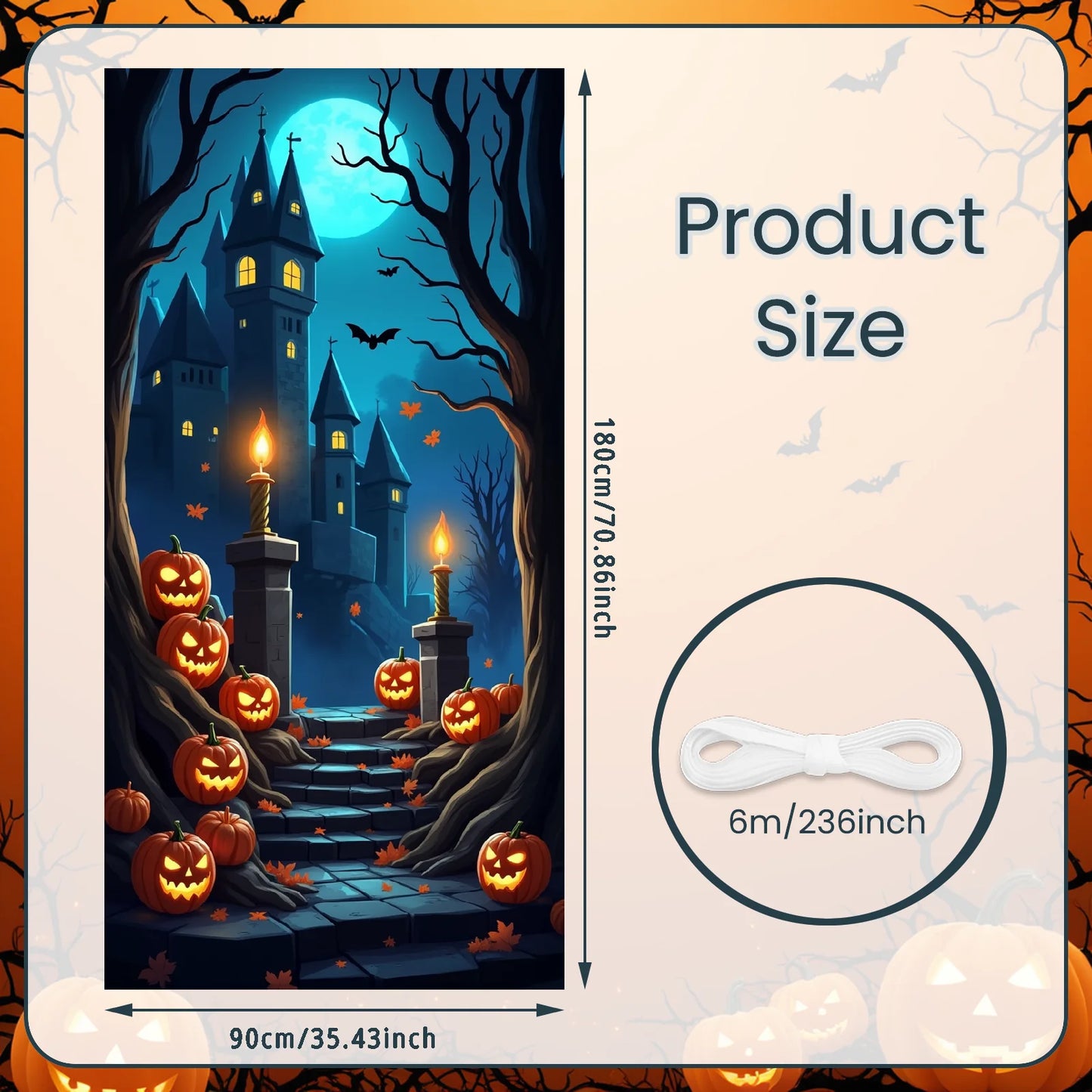 Halloween Door Cover