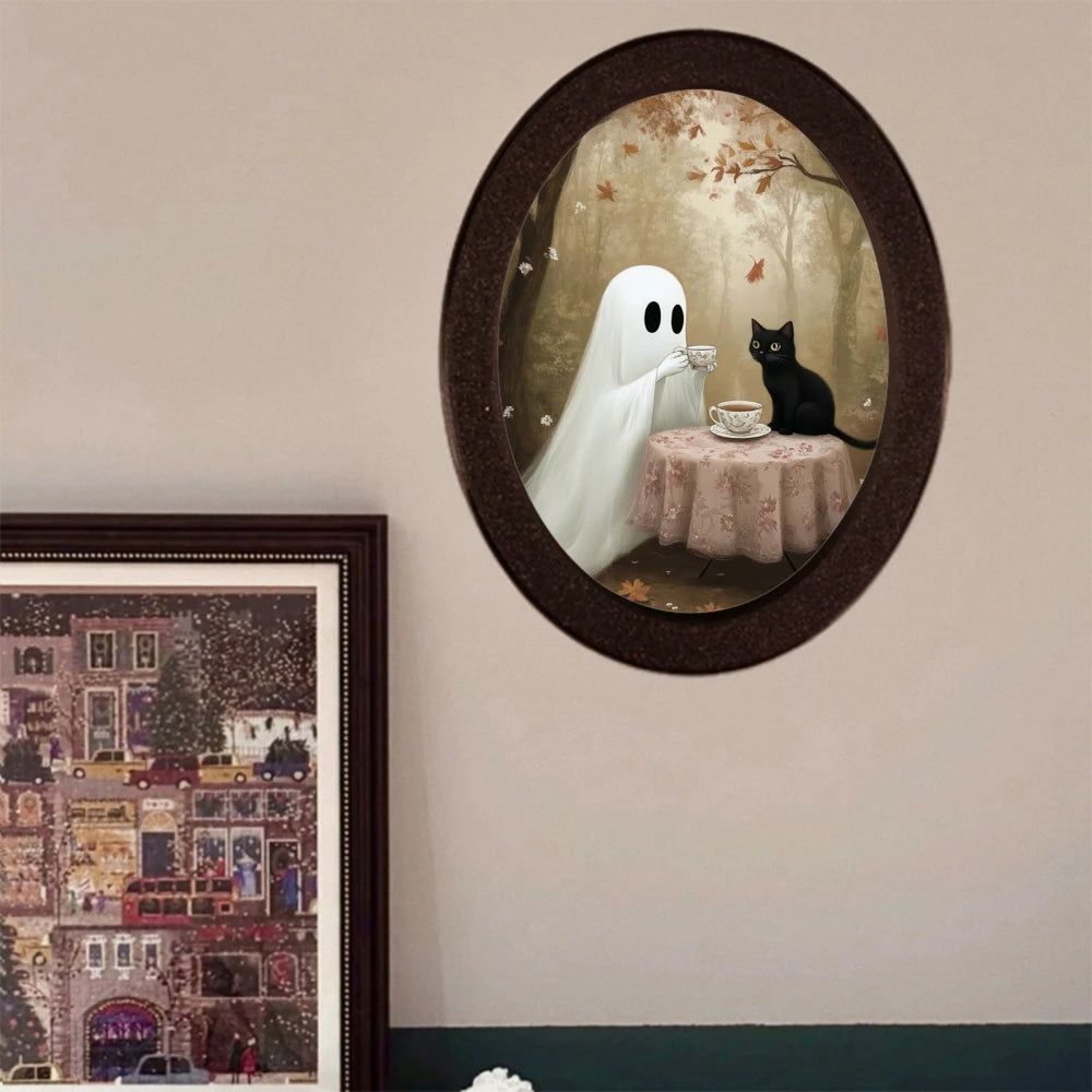 Halloween Oval Ornament