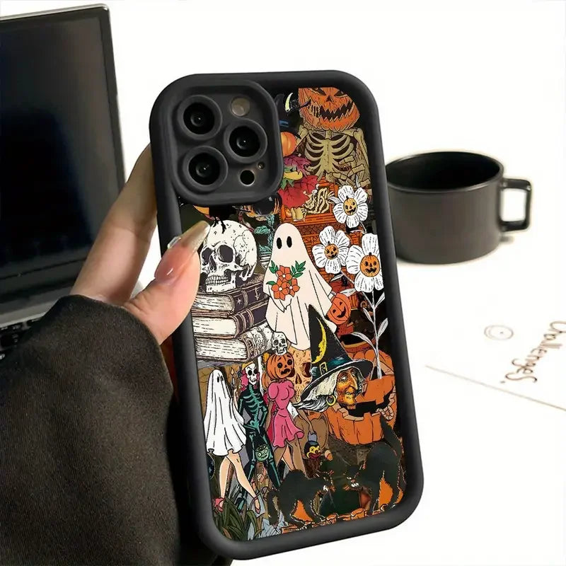 iPhone 17/16/15 Pro Halloween Soft Case