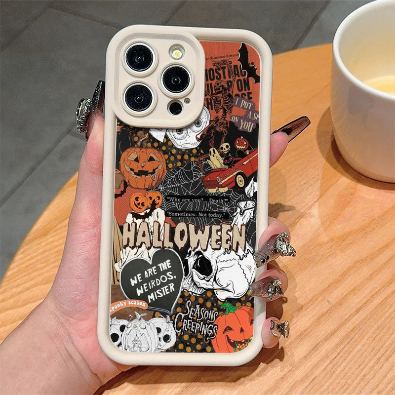 iPhone 17/16/15 Pro Halloween Soft Case