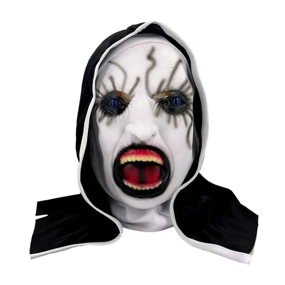 Halloween Nun Mask