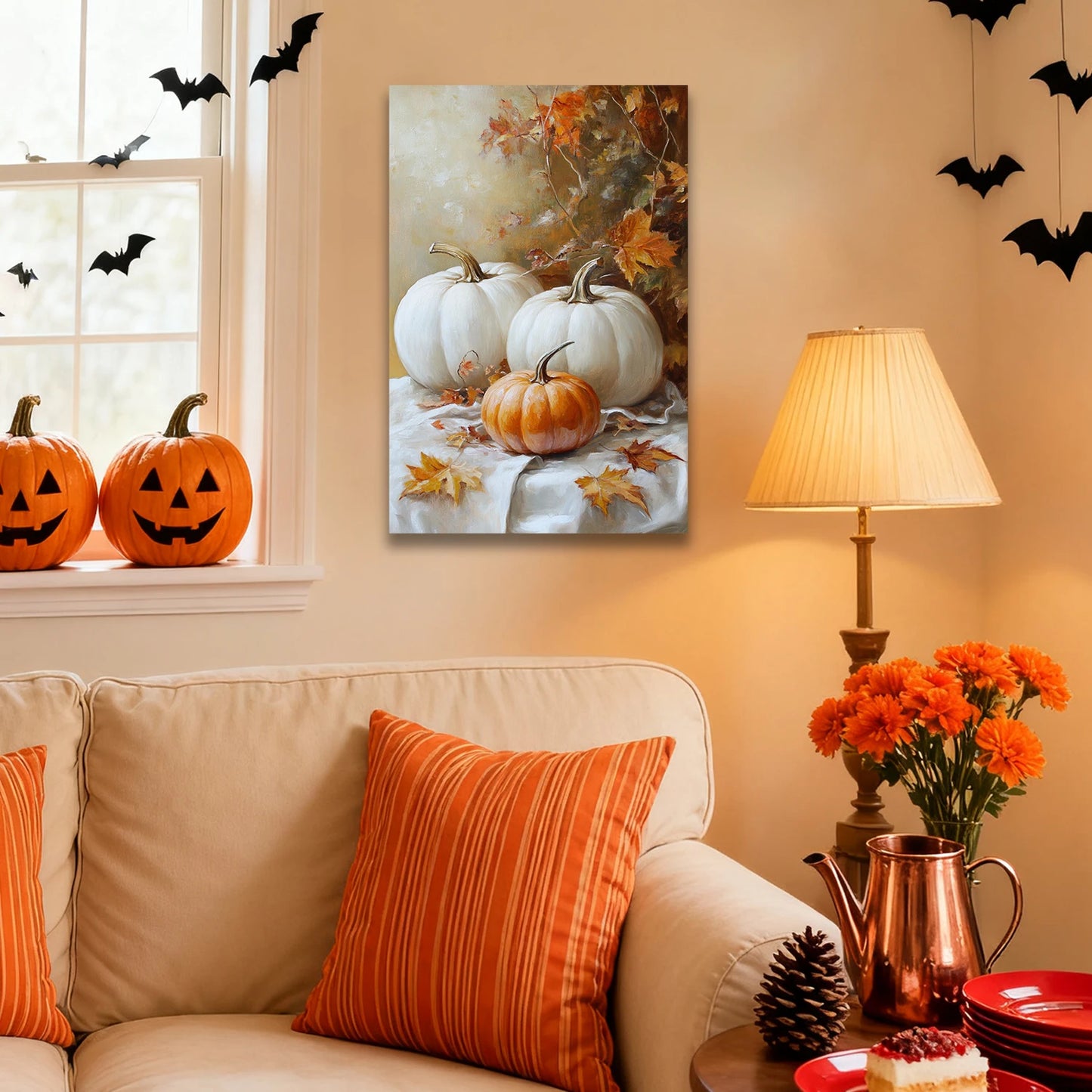 Halloween Pumpkin Canvas