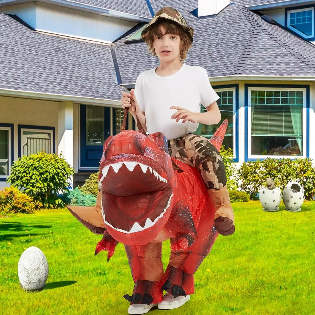 Inflatable T-Rex Costume
