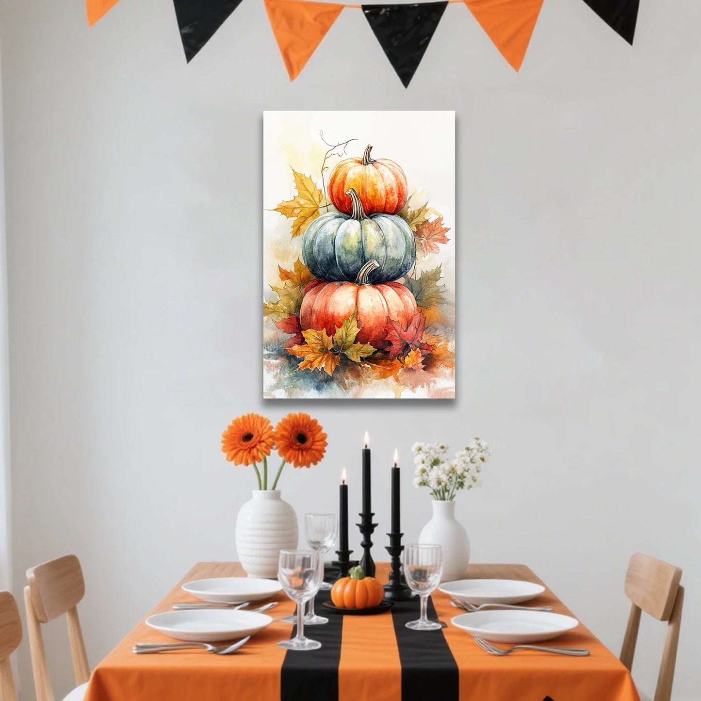 Halloween Pumpkin Canvas