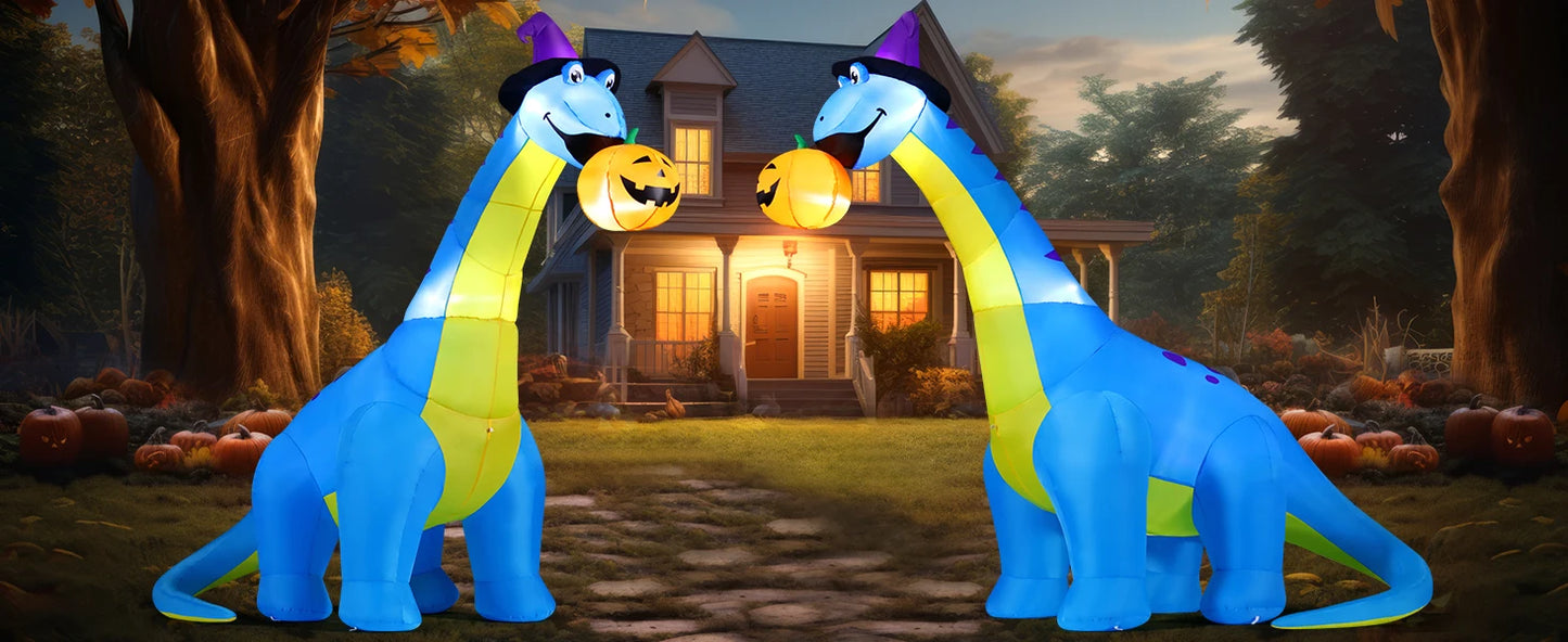Halloween Dinosaur Inflatable