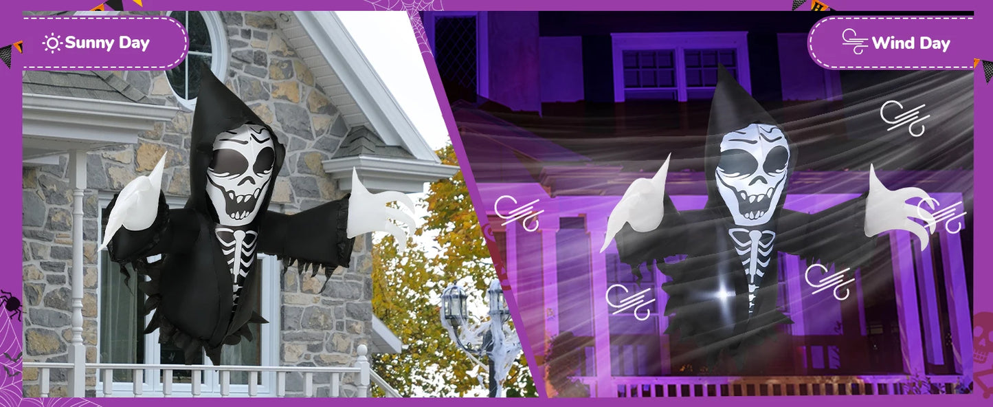 Inflatable Grim Reaper