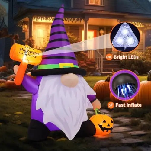Halloween Gnome Inflatable