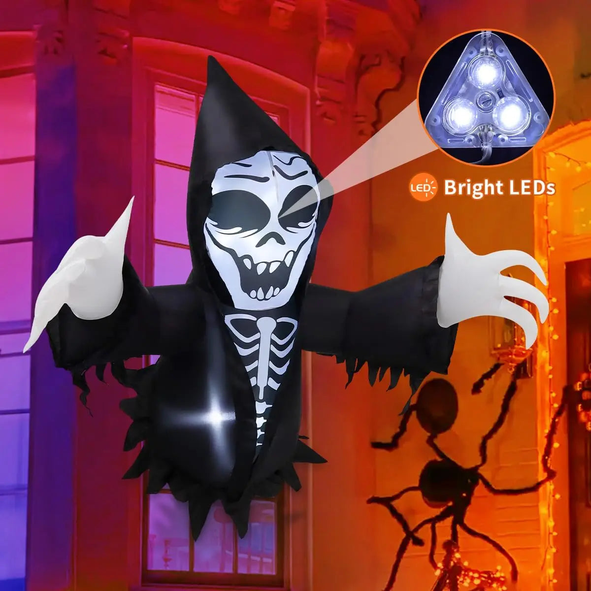 Inflatable Grim Reaper