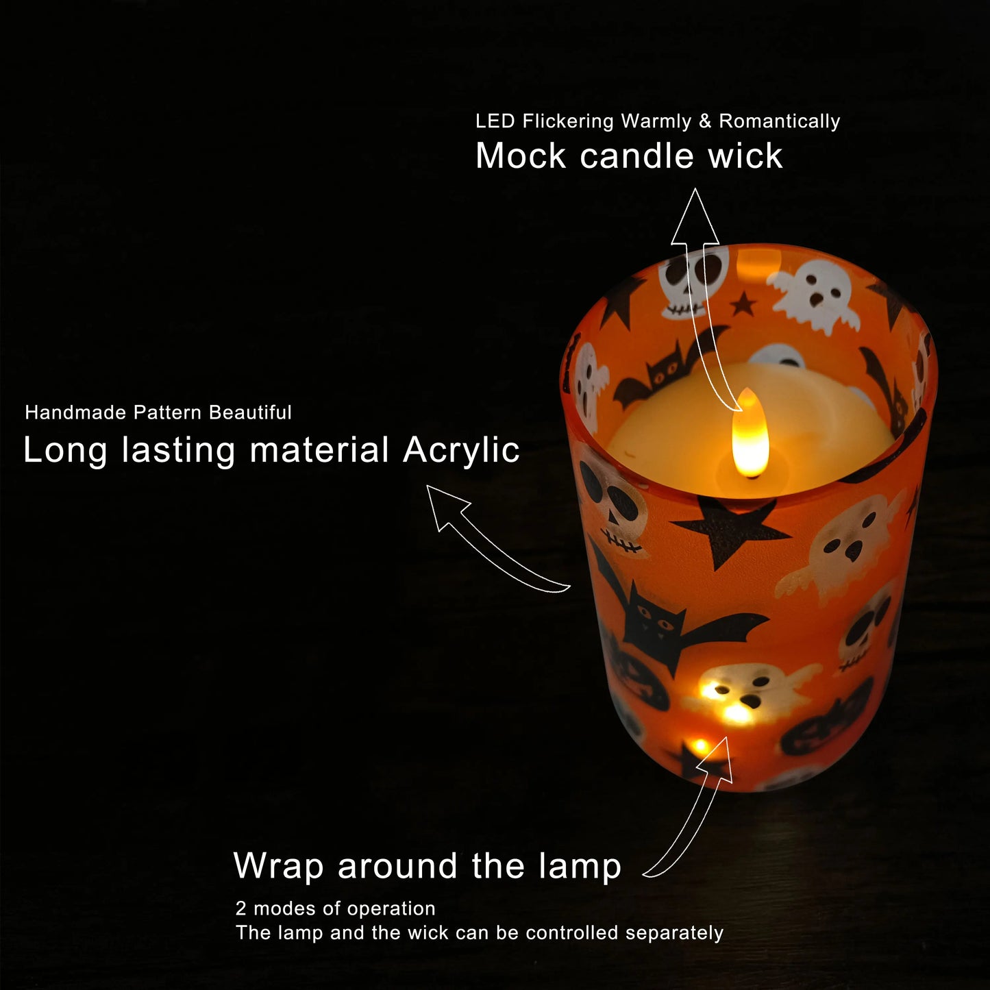 LED Flickering Candles