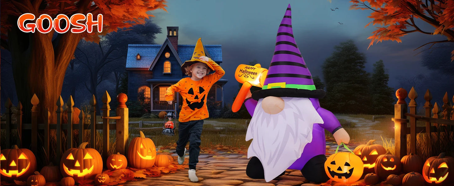 Halloween Gnome Inflatable