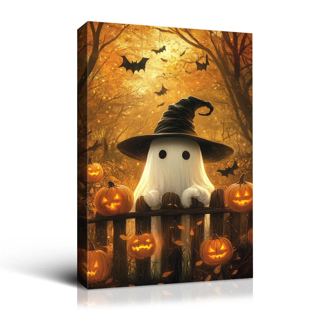 Halloween Ghost Canvas