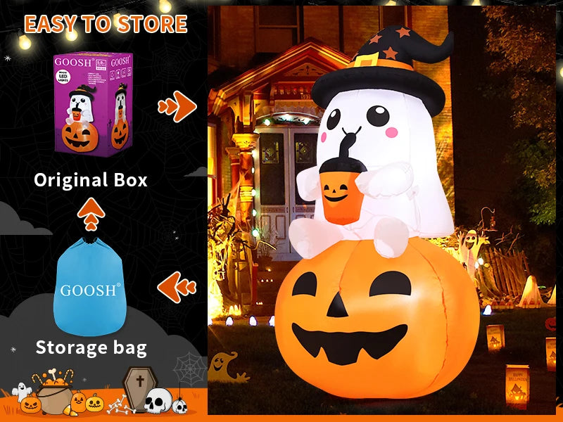 Inflatable Halloween Ghost