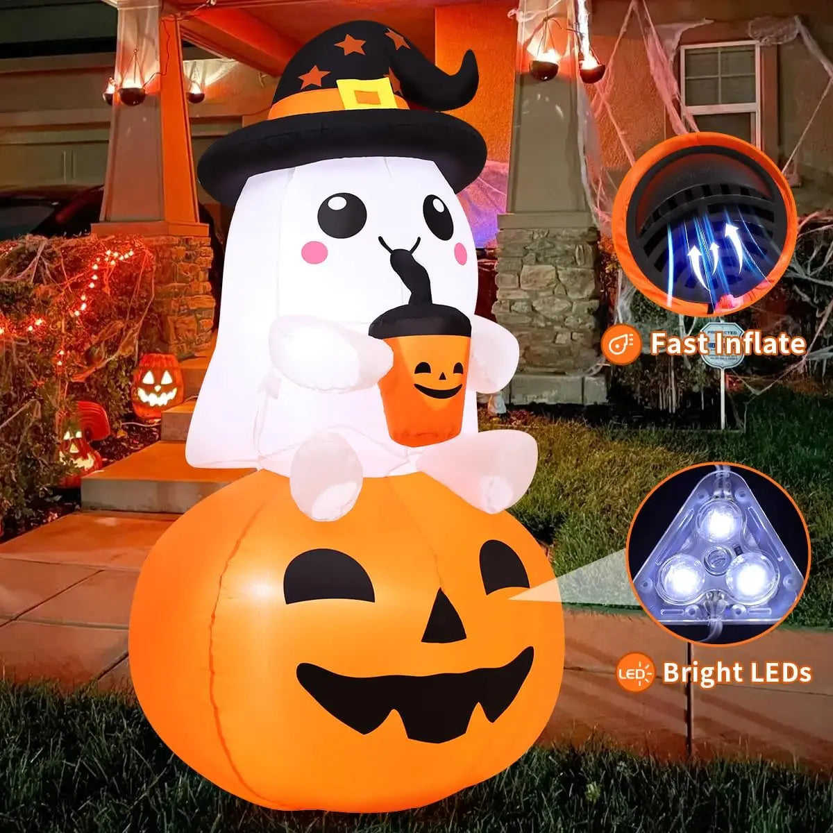 Inflatable Halloween Ghost