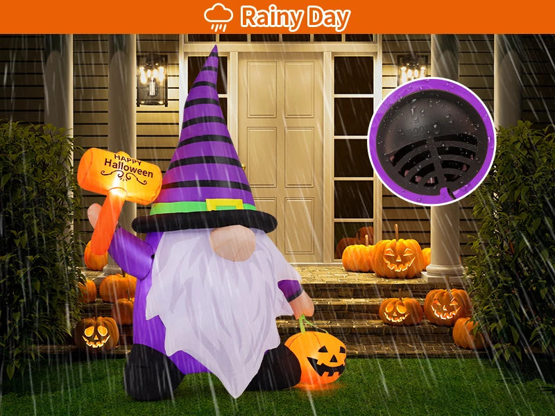 Halloween Gnome Inflatable