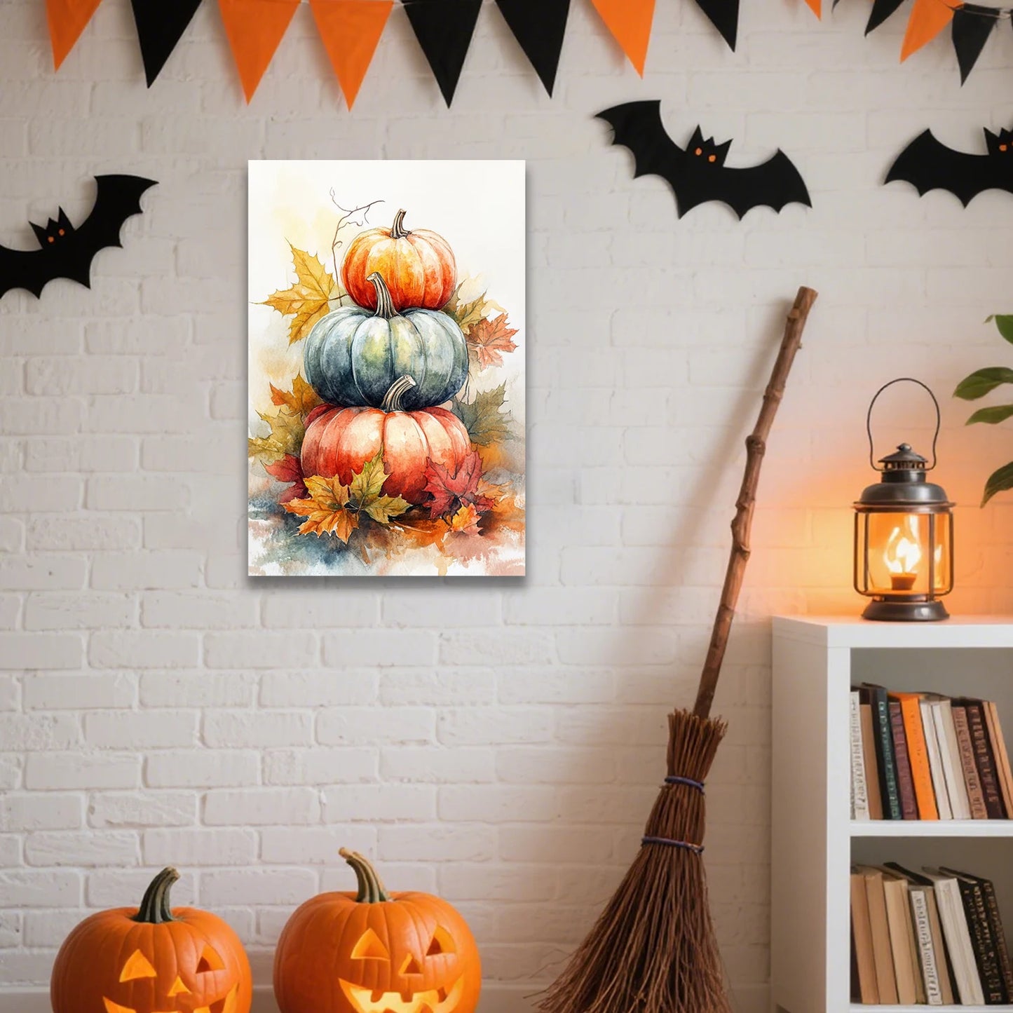 Halloween Pumpkin Canvas
