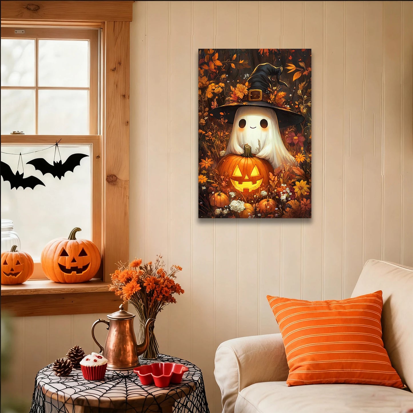 Halloween Ghost Canvas