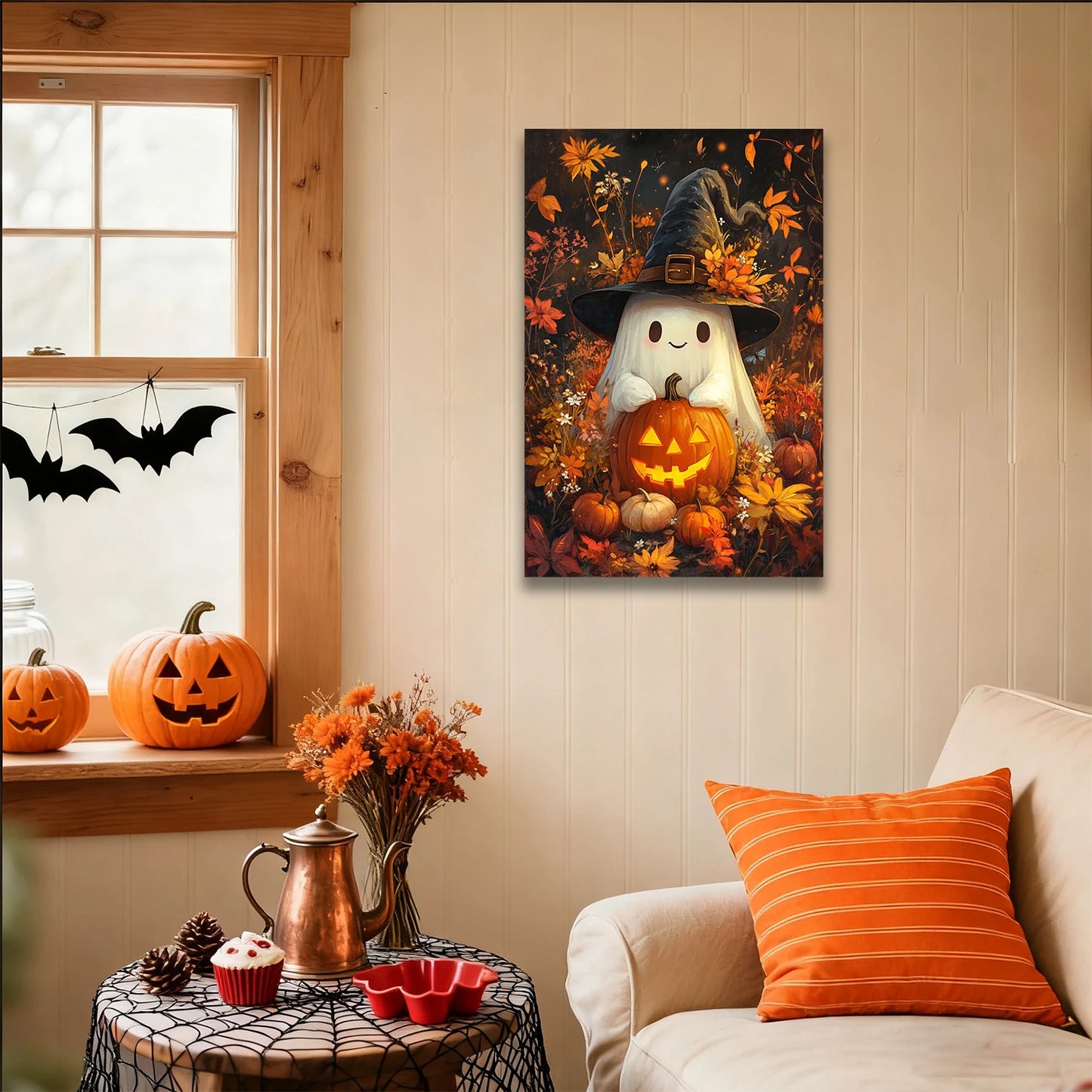 Halloween Ghost Wall Art