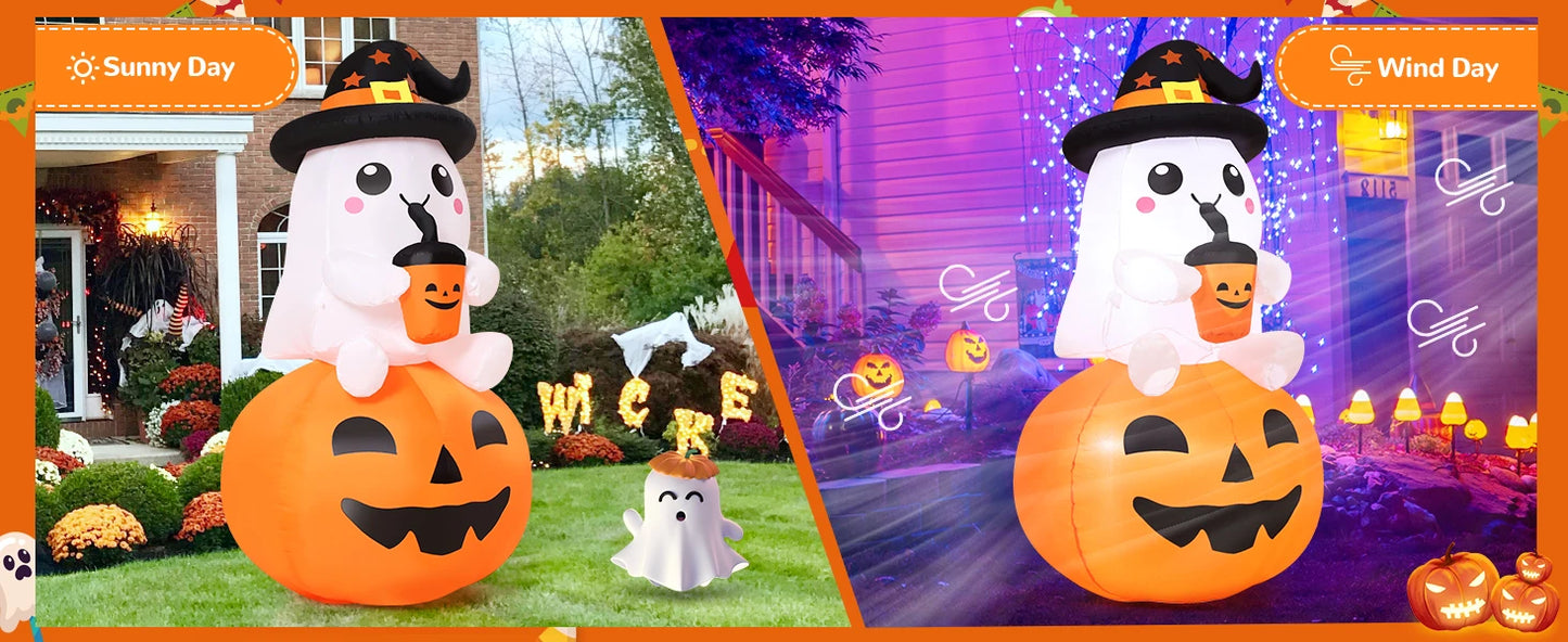 Inflatable Halloween Ghost