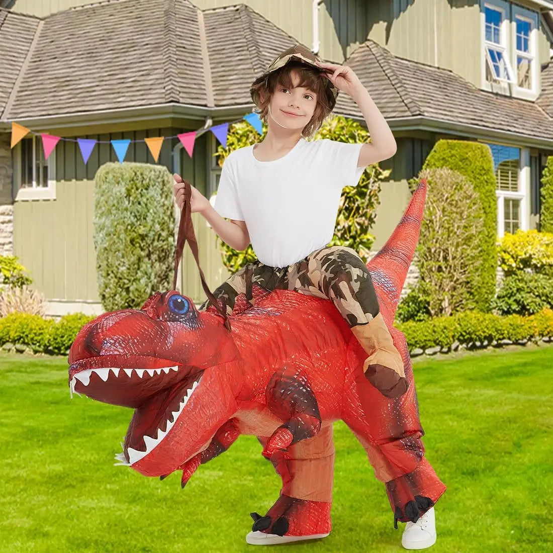 Inflatable T-Rex Costume