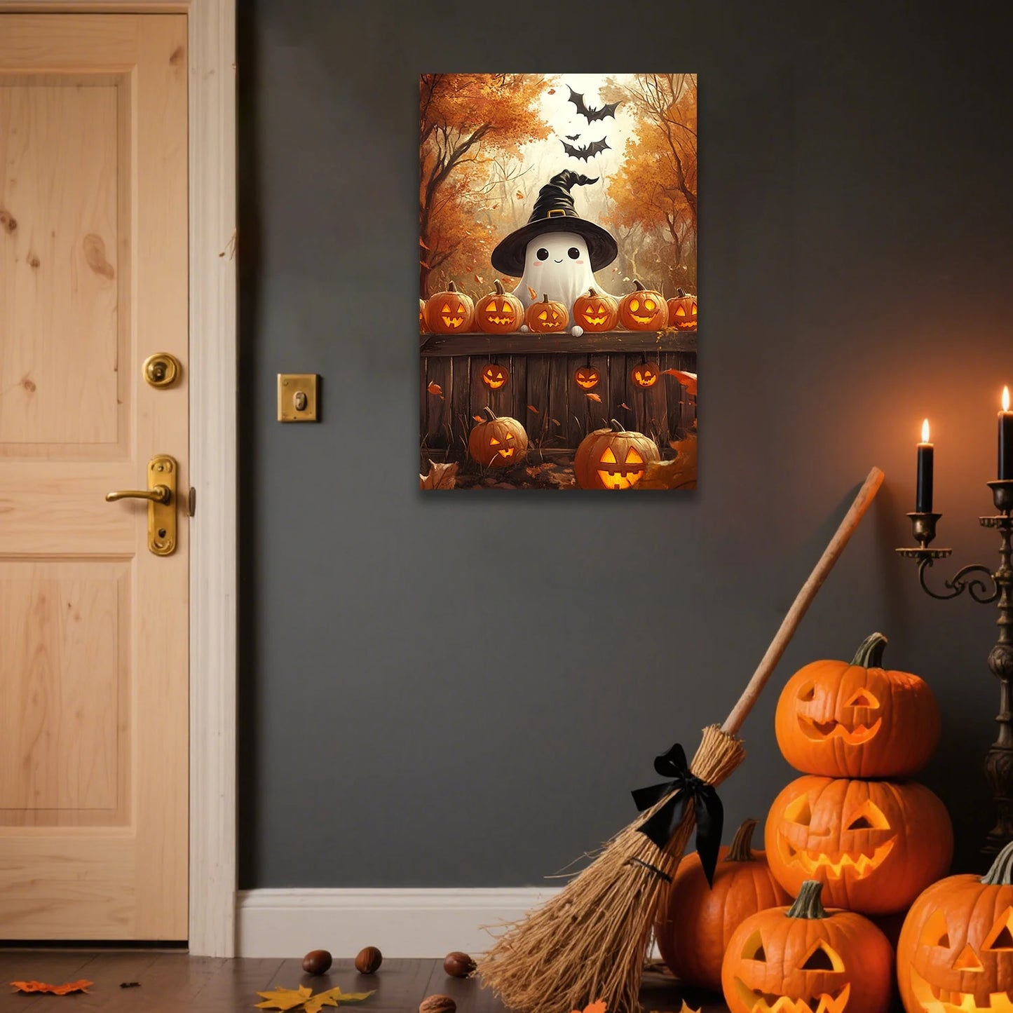 Halloween Ghost Canvas