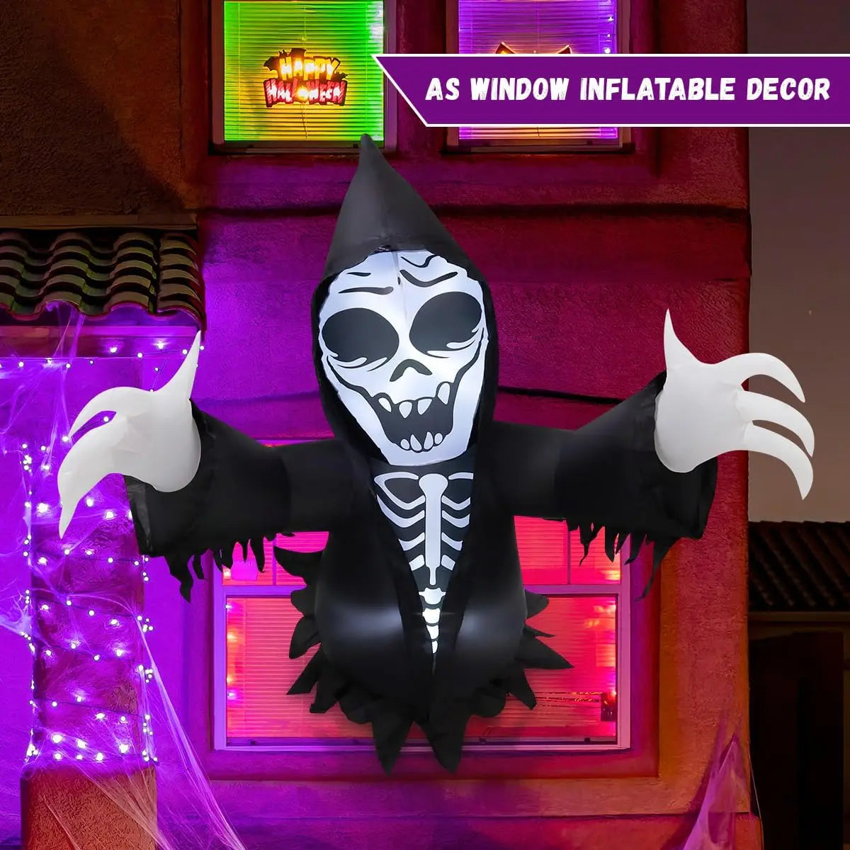 Inflatable Grim Reaper