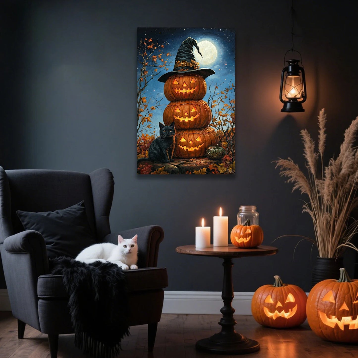 Halloween Pumpkin Wall Art