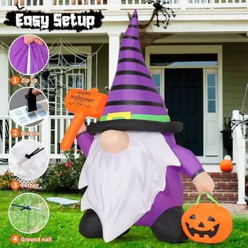 Halloween Gnome Inflatable