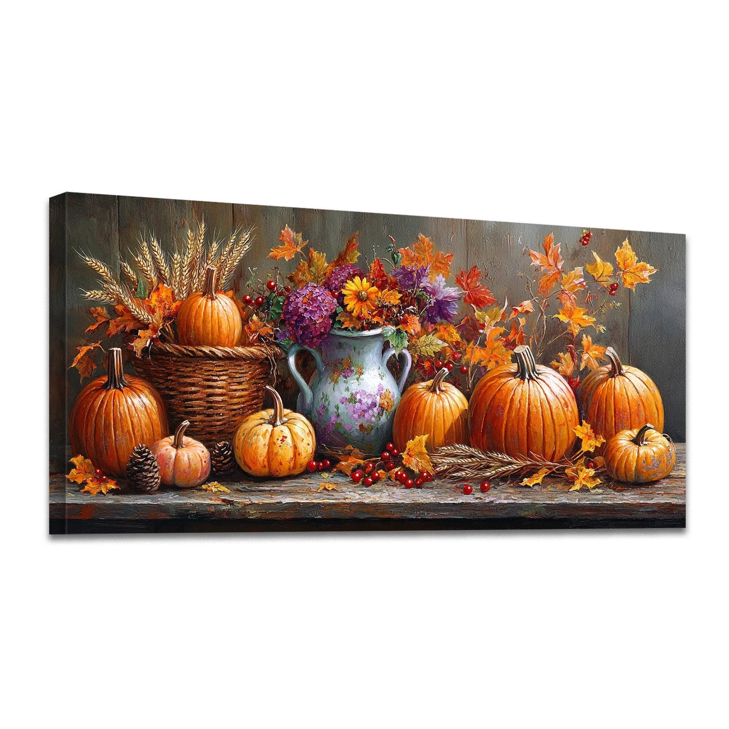 Halloween Harvest Canvas