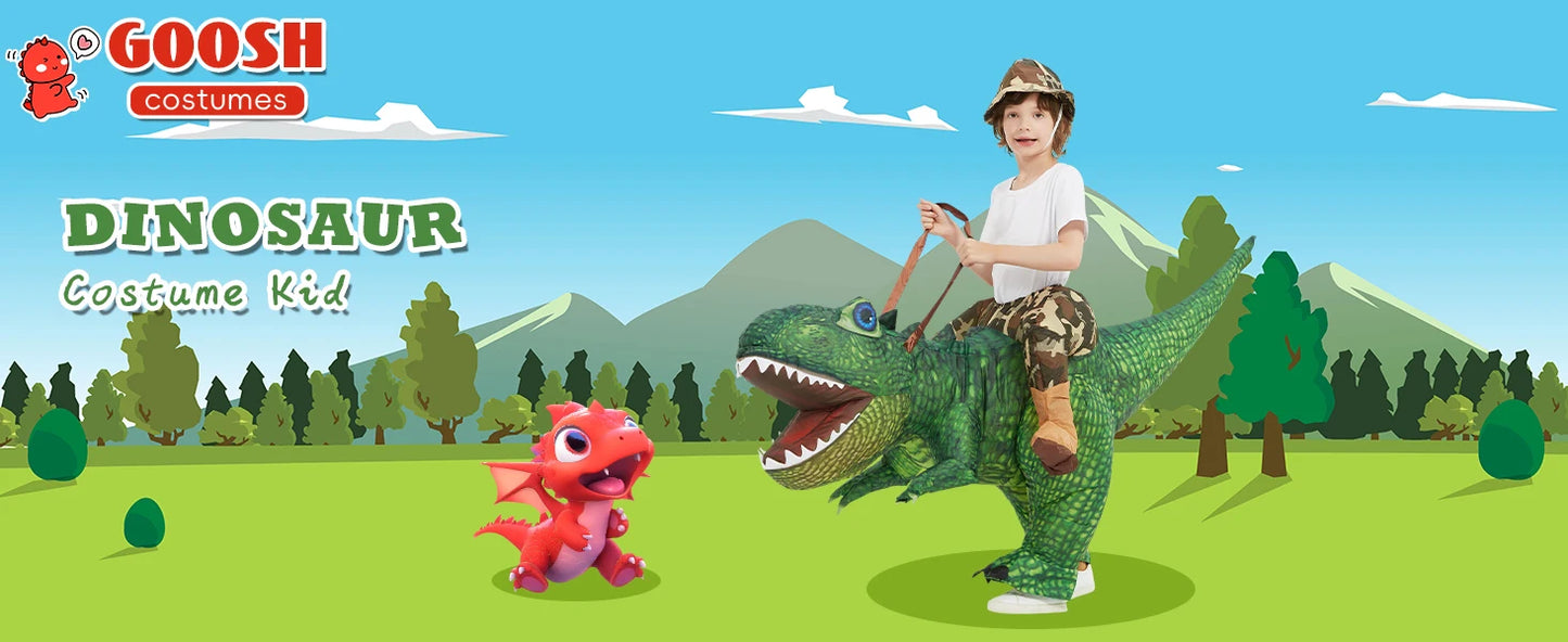 Blow-Up Diplodocus Suit