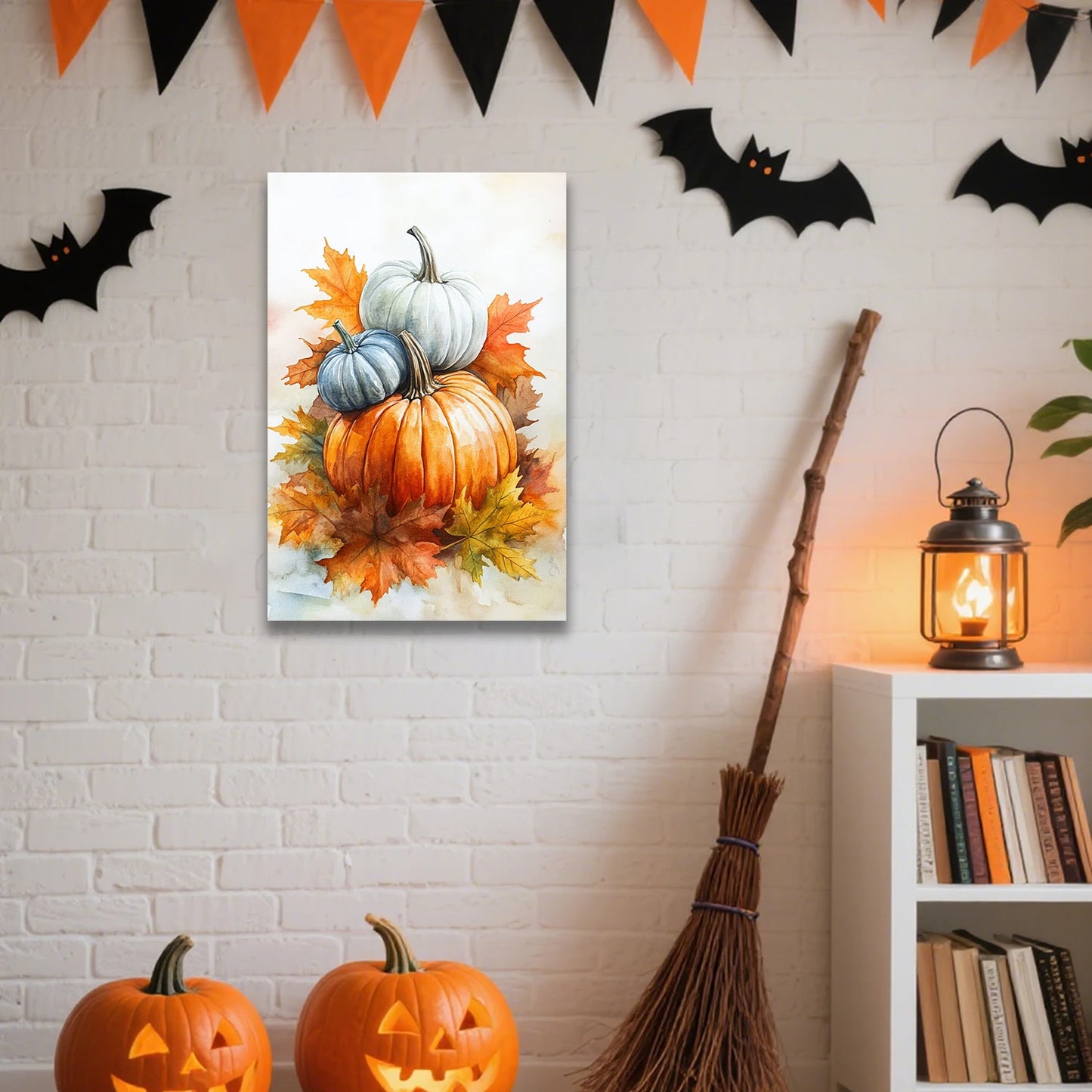 Halloween Pumpkin Canvas