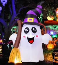 Pumpkin Ghost Decoration