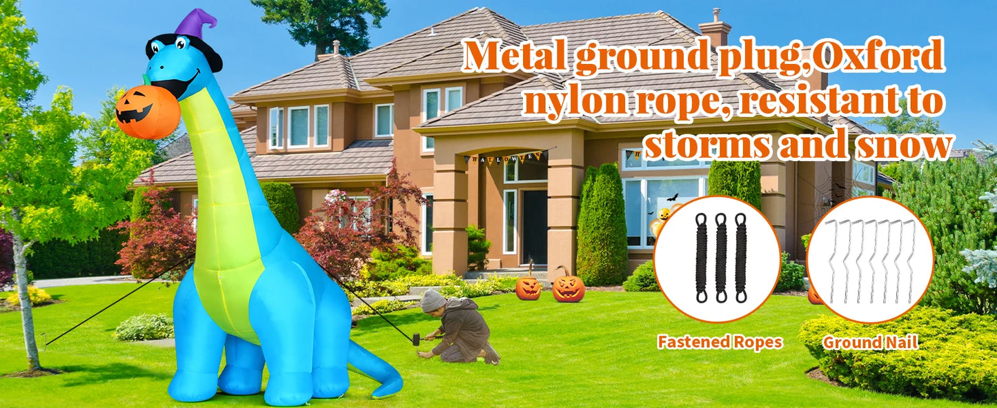 Halloween Dinosaur Inflatable