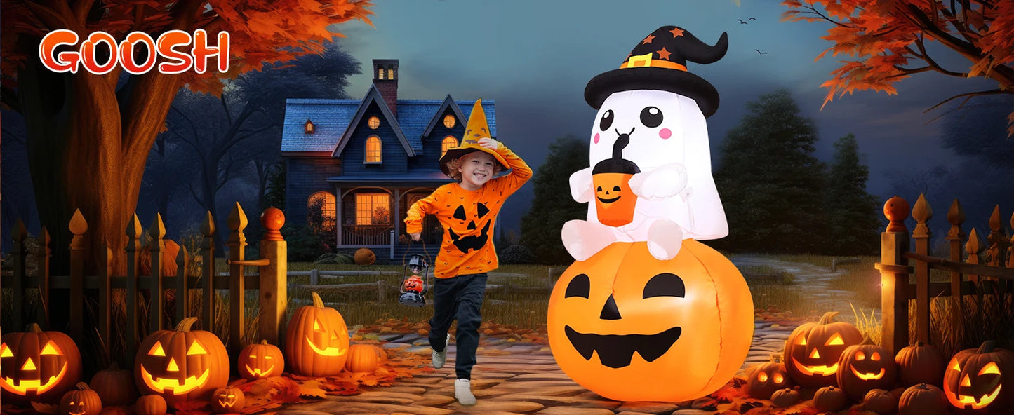 Inflatable Halloween Ghost