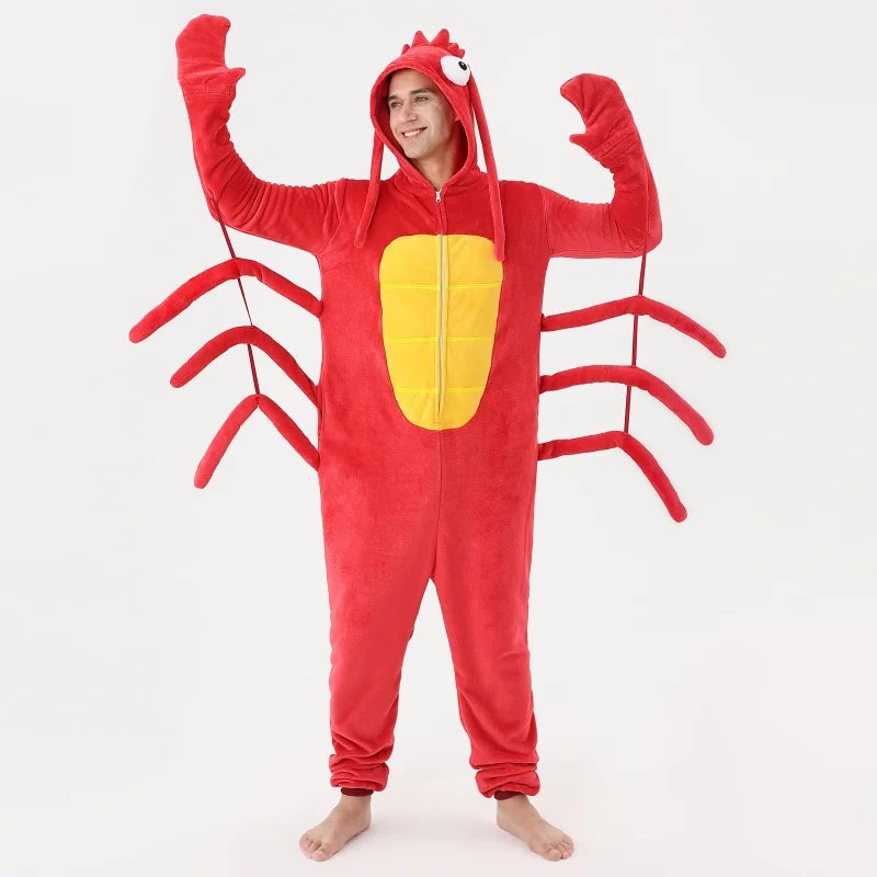 Flannel Animal Pajamas – Holiday Cosplay