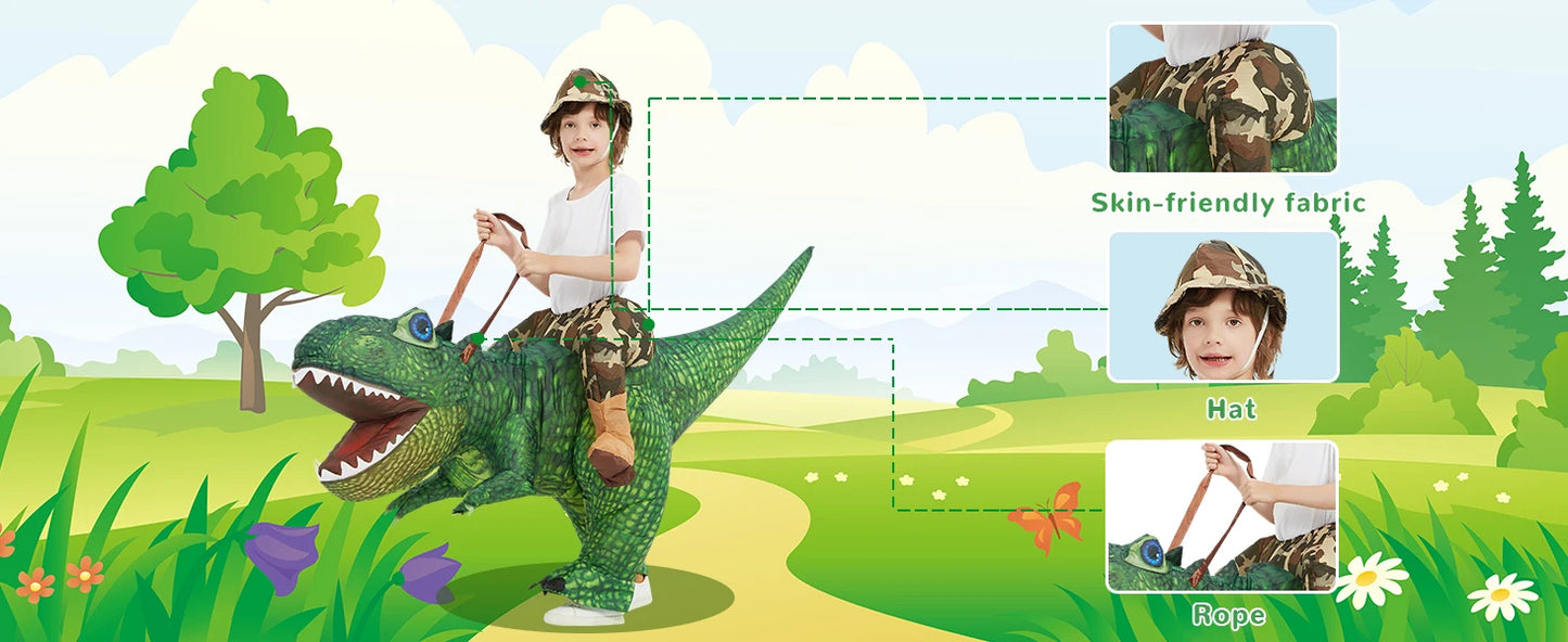 Blow-Up Diplodocus Suit