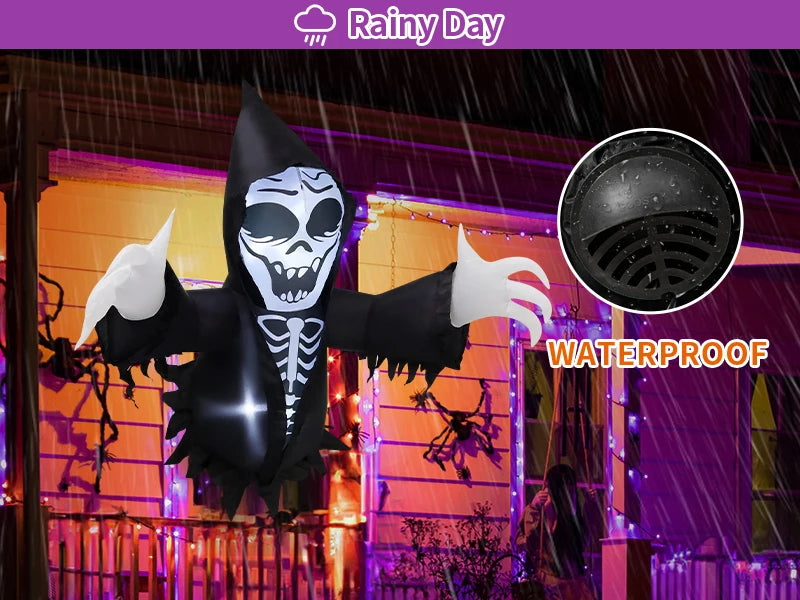 Inflatable Grim Reaper
