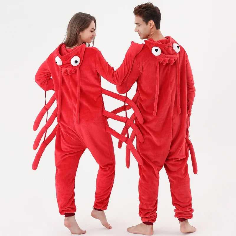 Flannel Animal Pajamas – Holiday Cosplay