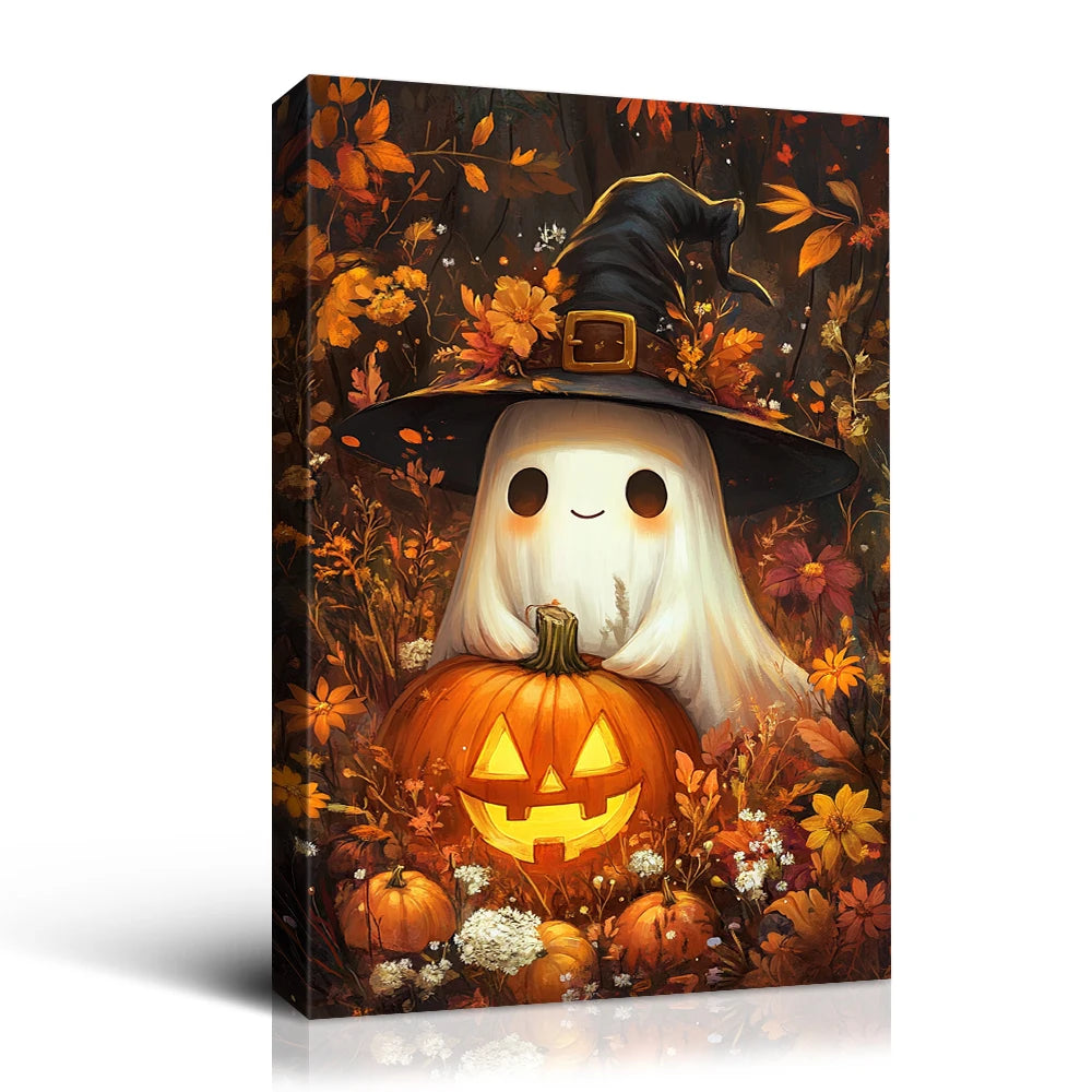 Halloween Ghost Canvas