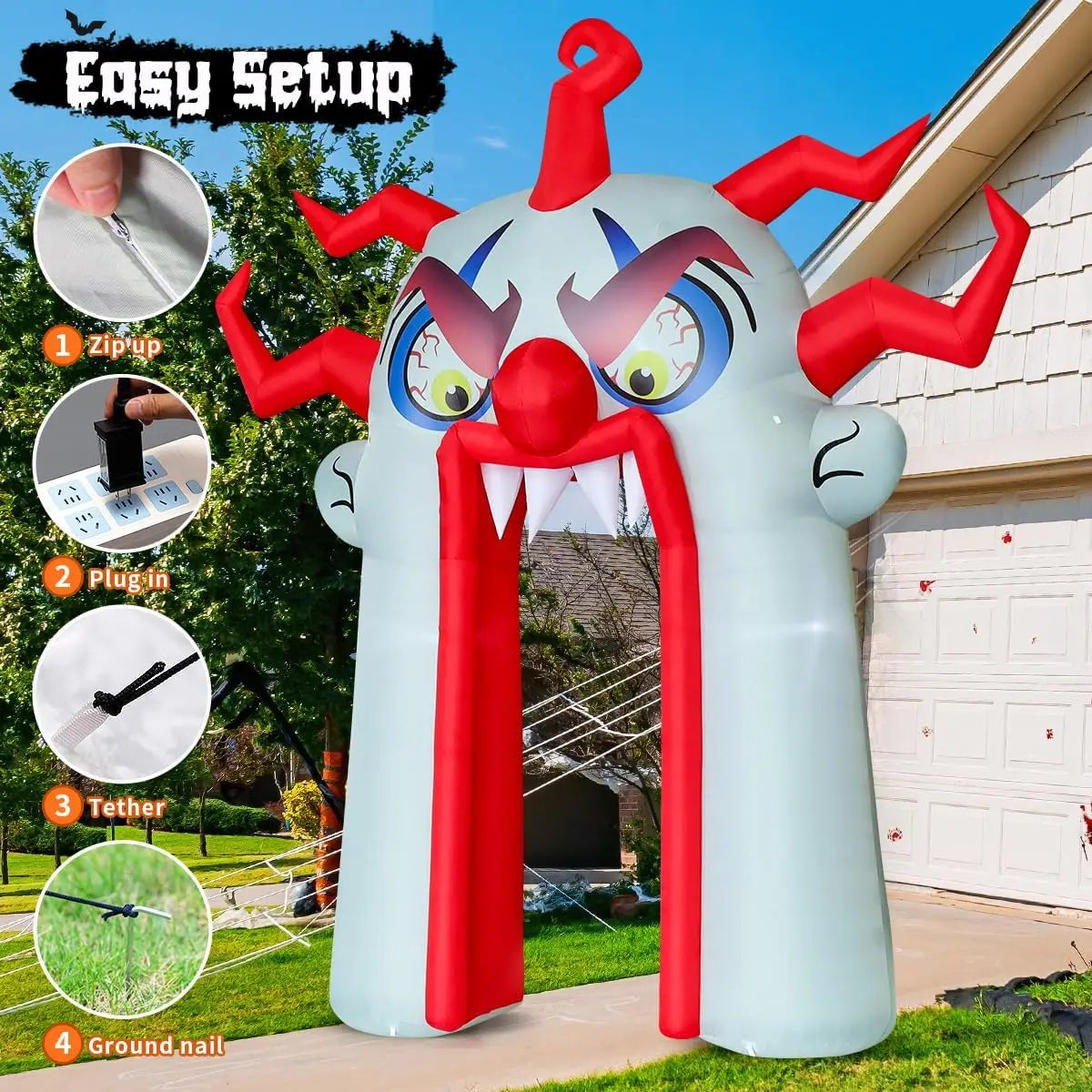 Halloween Clown Arch