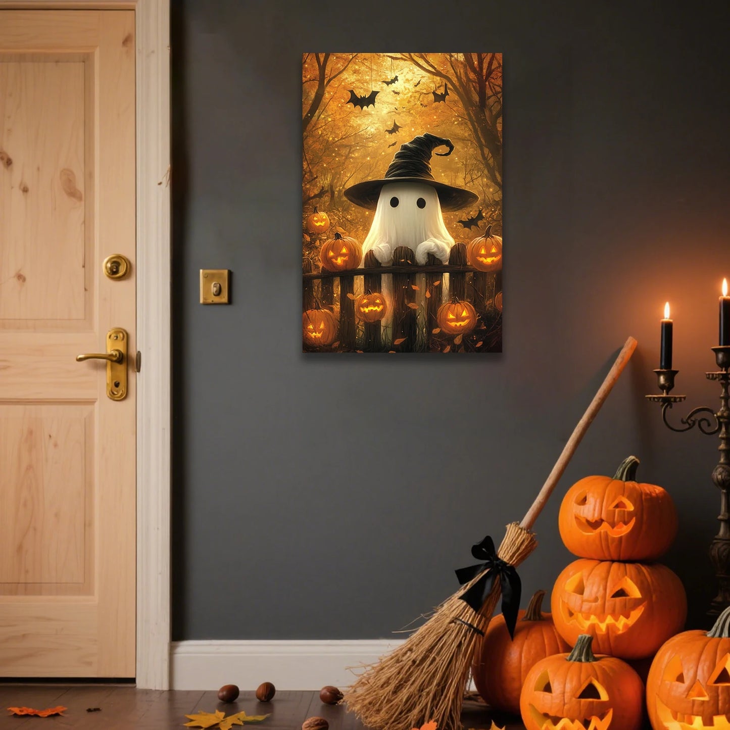 Halloween Ghost Canvas