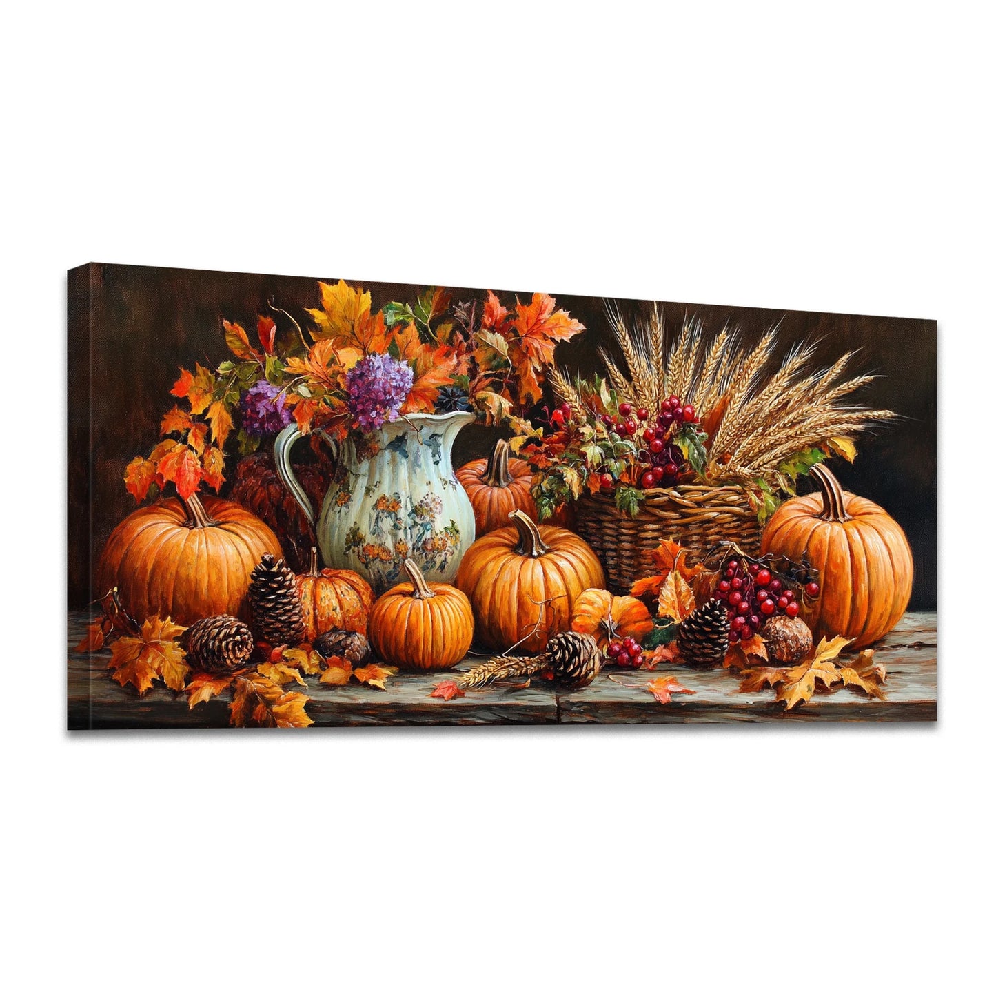 Halloween Black Cat Canvas