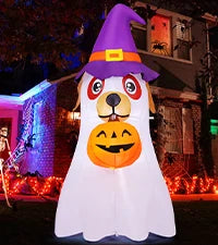 Pumpkin Ghost Decoration