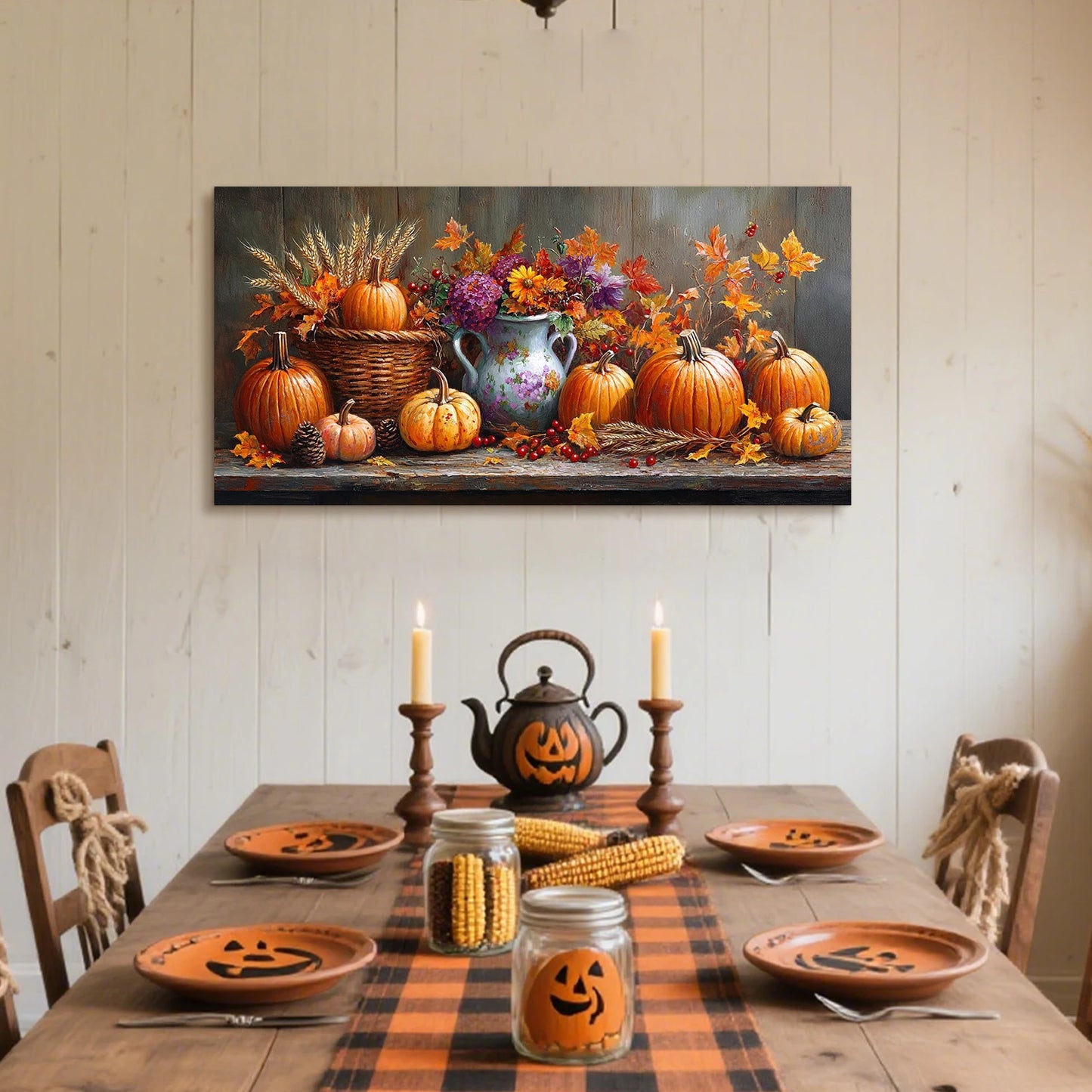 Halloween Harvest Canvas
