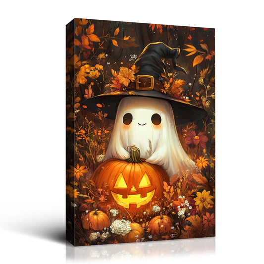 Halloween Ghost Canvas