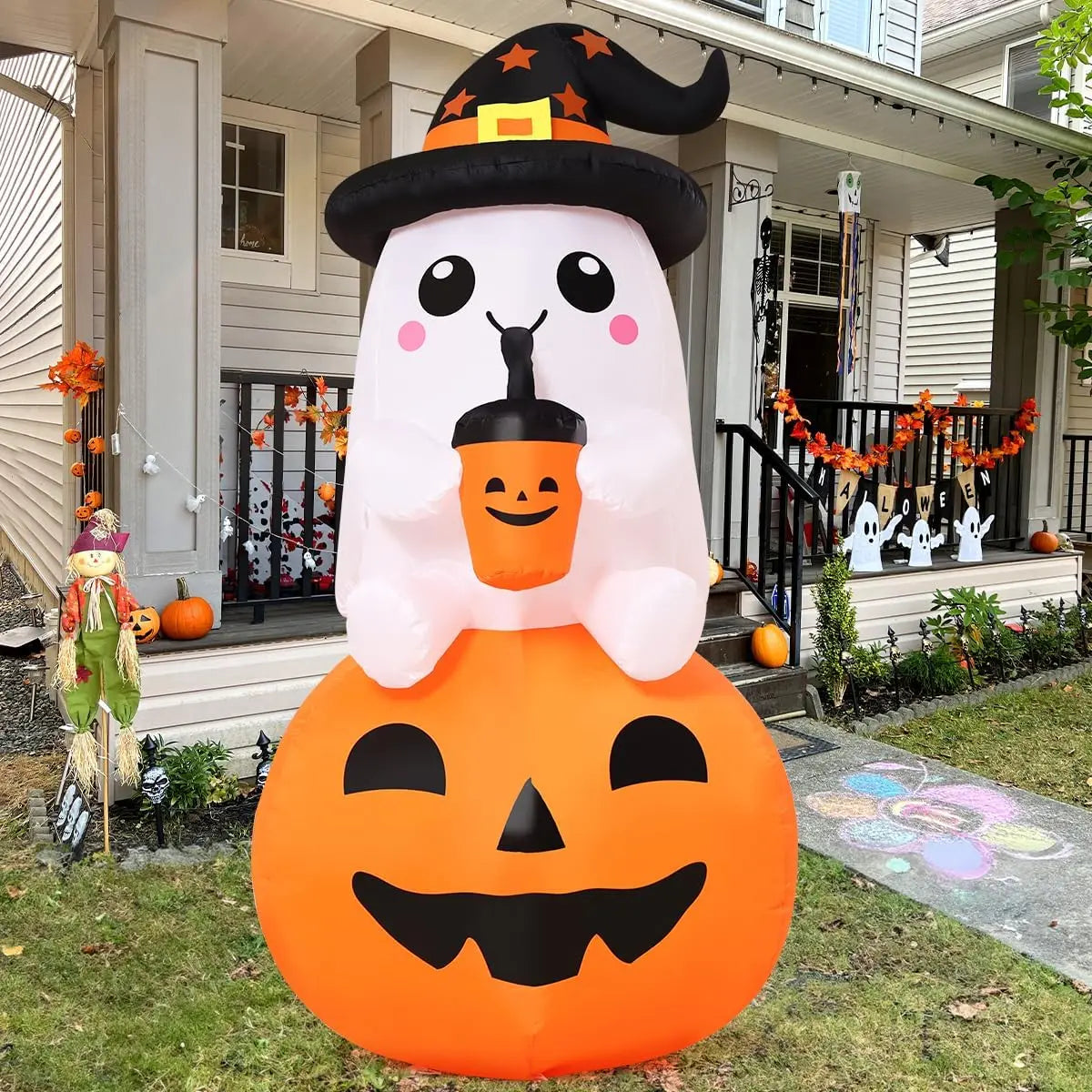 Inflatable Halloween Ghost