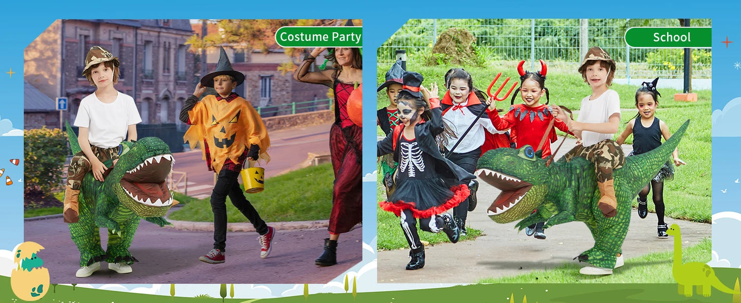 Blow-Up Diplodocus Suit