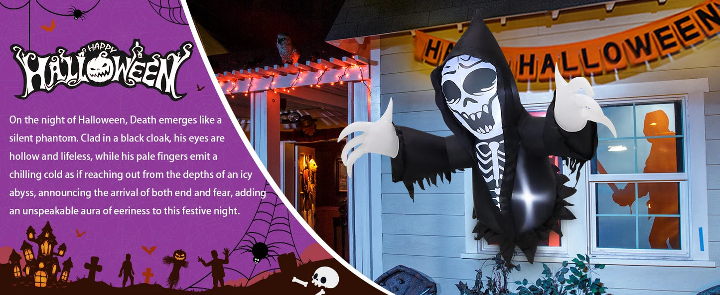 Inflatable Grim Reaper