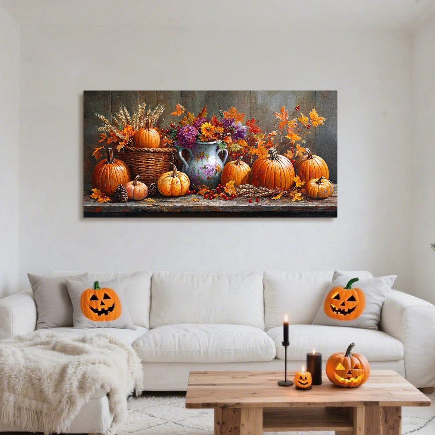 Halloween Harvest Canvas