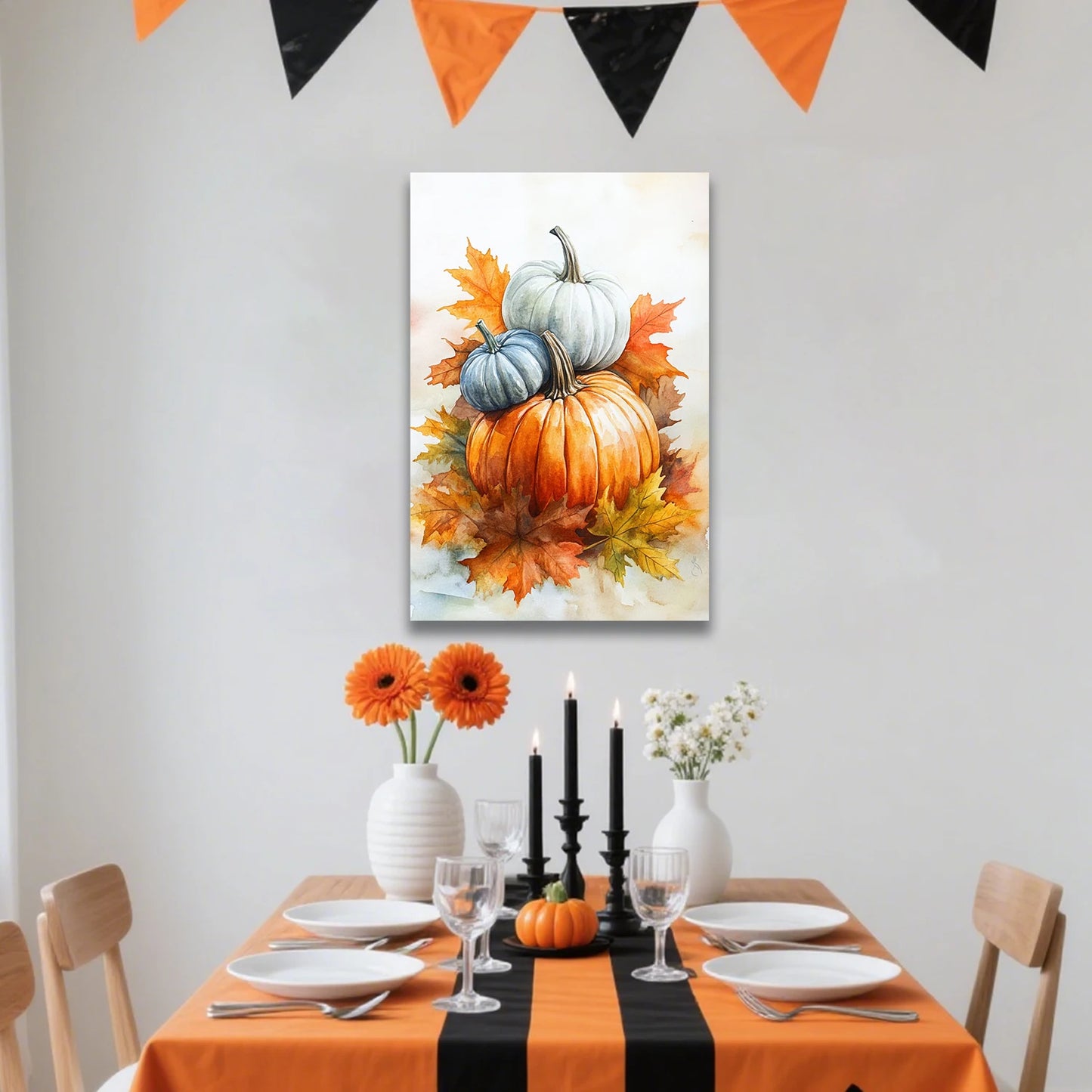 Halloween Pumpkin Canvas